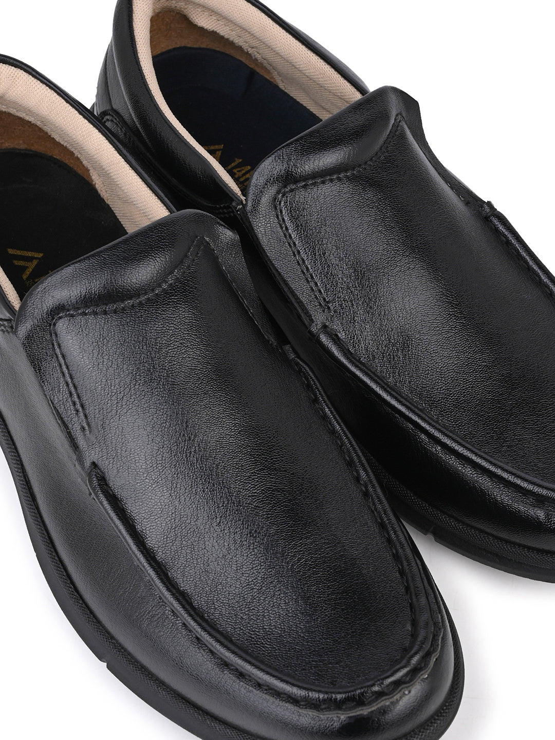 Blue Magic Napa Leather Formal Slip-On Sneakers (EVA Sole, 14H Flux)