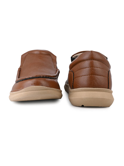 Blue Magic Napa Leather Formal Slip-On Sneakers (EVA Sole, 14H Flux)