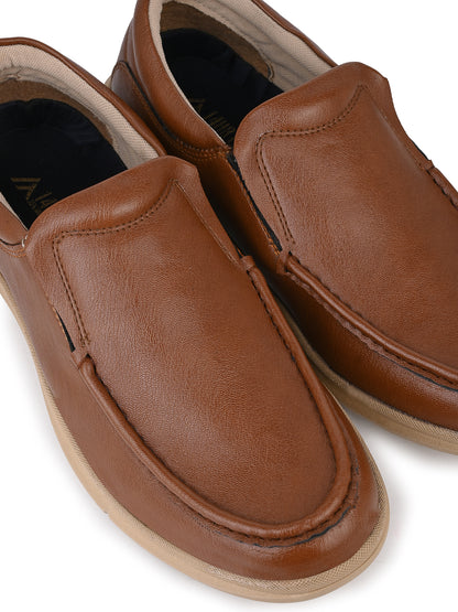 Blue Magic Napa Leather Formal Slip-On Sneakers (EVA Sole, 14H Flux)