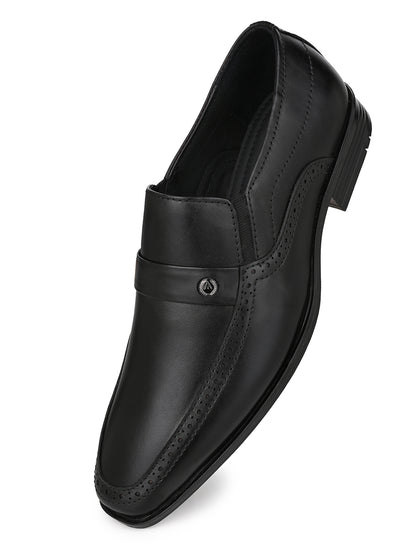 Alberto Torresi Black Formals Slip-Ons