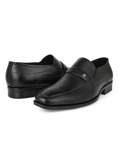 Alberto Torresi Black Formals Slip-Ons