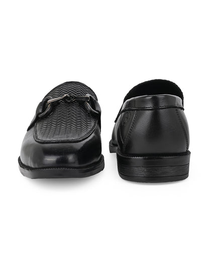 Alberto Torresi Premium Branded Horsebit Formal LeatherLoafer With TPR Sole And Heel Support
