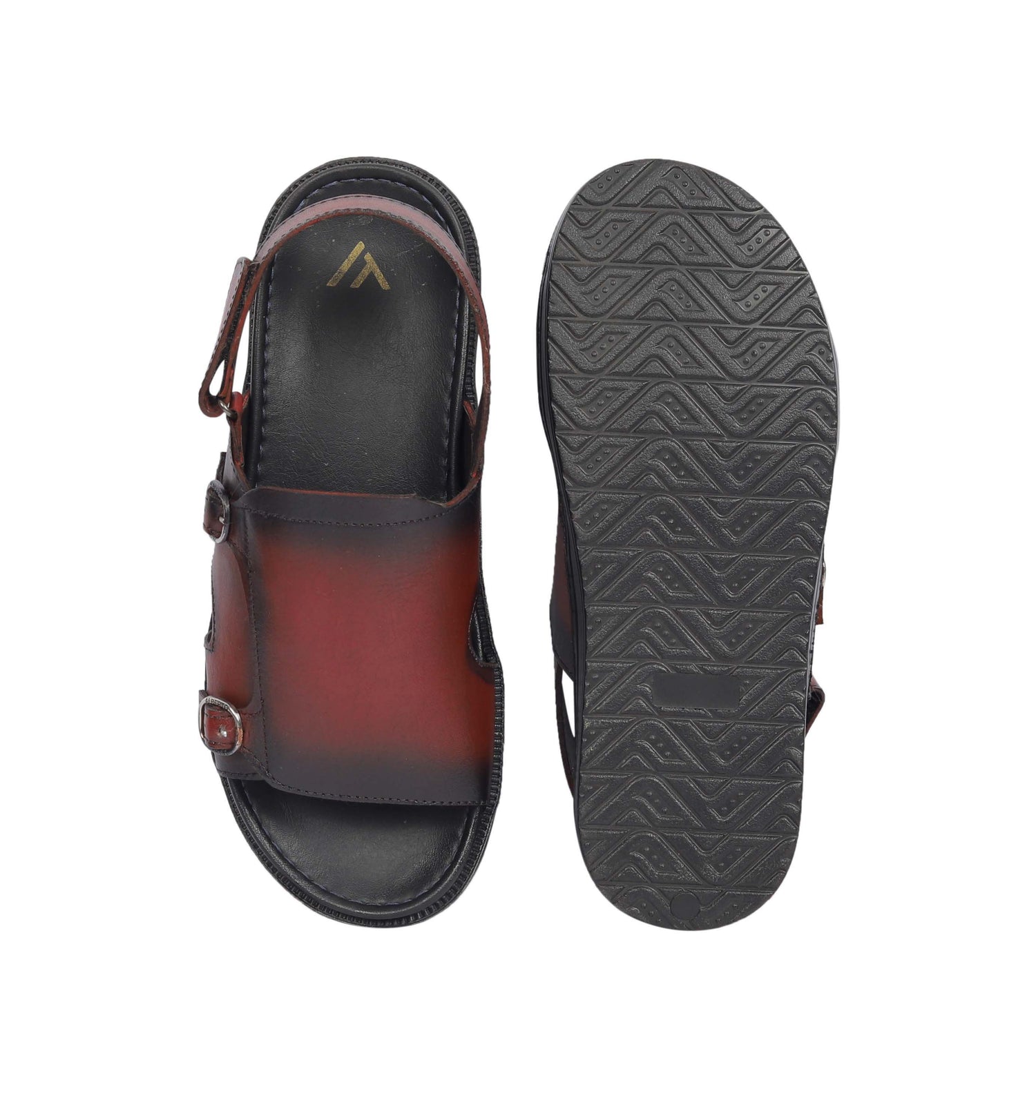 Alberto Torresi Bordo Genuine Leather Slingback Sandals For Men