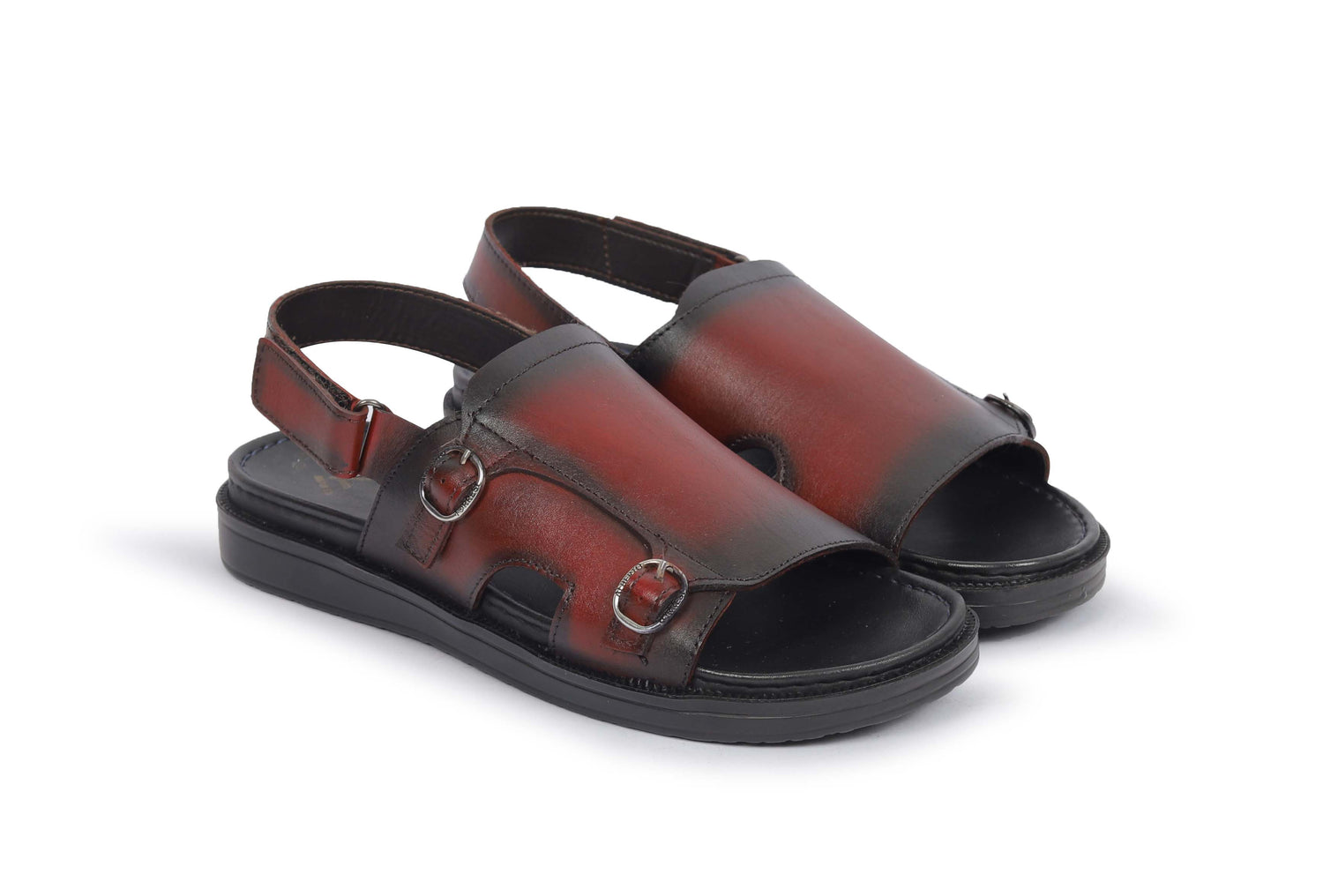 Alberto Torresi Bordo Genuine Leather Slingback Sandals For Men