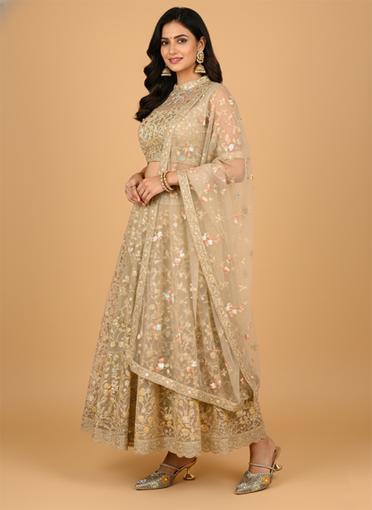 Shimmering Jewel-Encrusted Kitten Heels