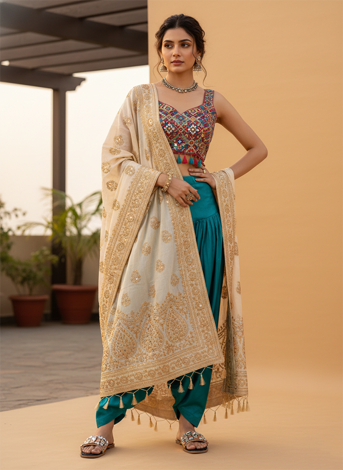 Empress Crystal-Embellished Rose Gold Paisley Slides