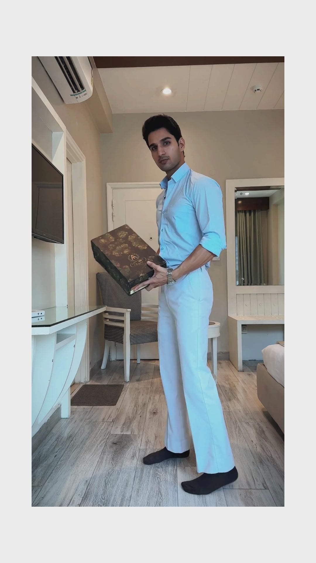 Alberto Torresi Tan formal Brogue Shoes