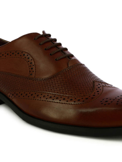 Brown Brogue Shoes For Men