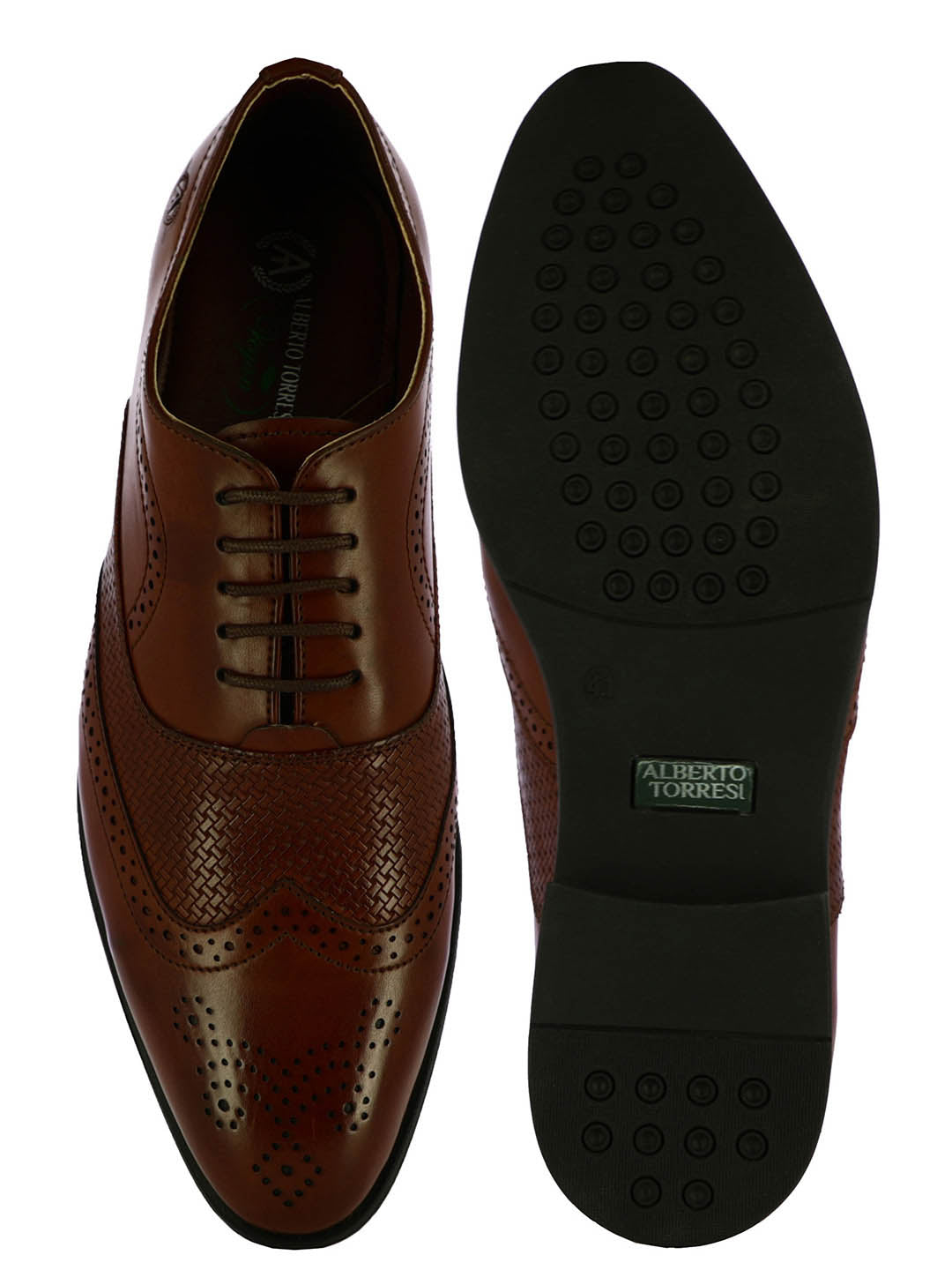 Brown Brogue Shoes For Men