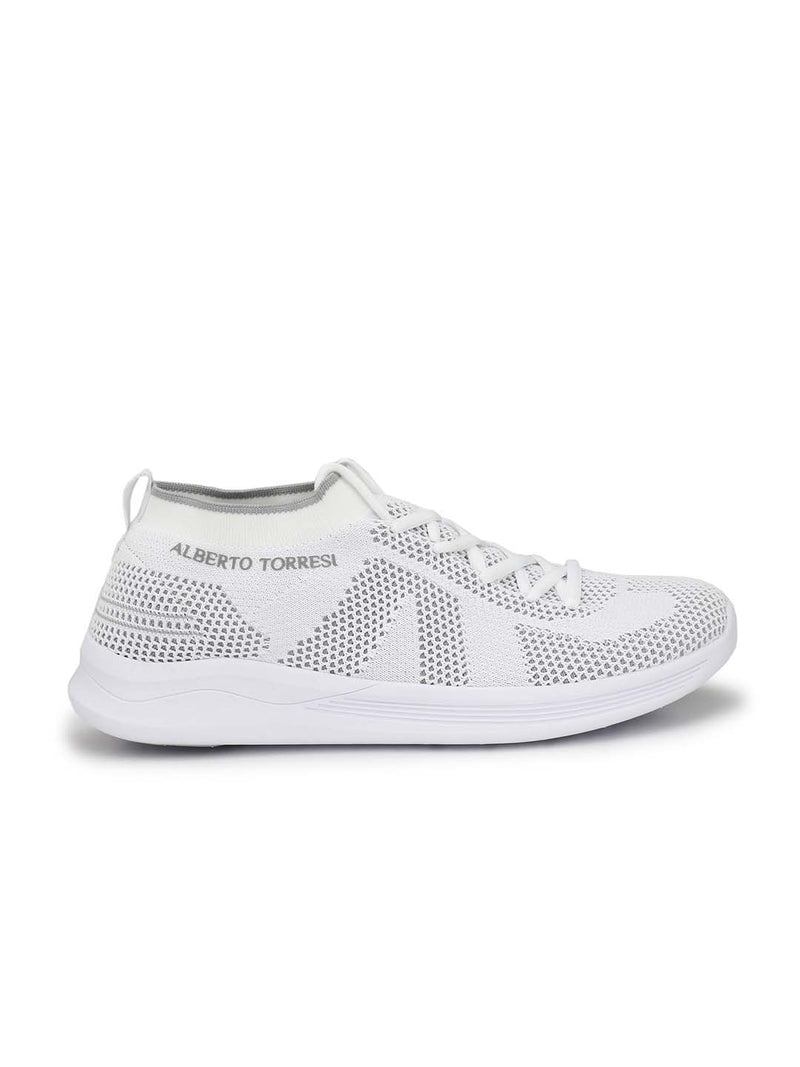 Alberto Torresi Men's Miles White Shoes