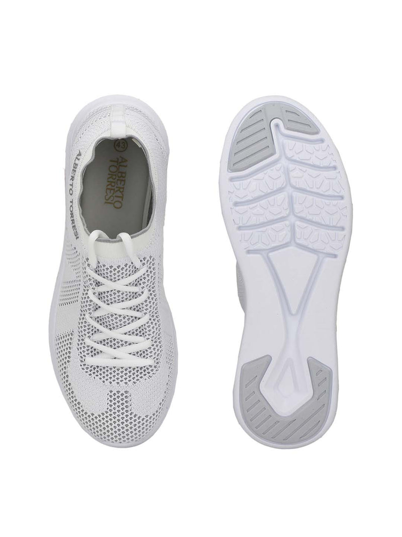 Alberto Torresi Men's Miles White Shoes