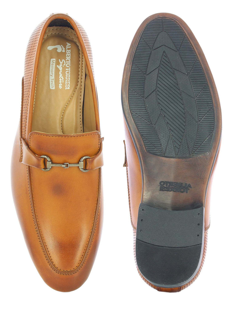 Alberto Torresi Men's Callum Tan Formal Shoes