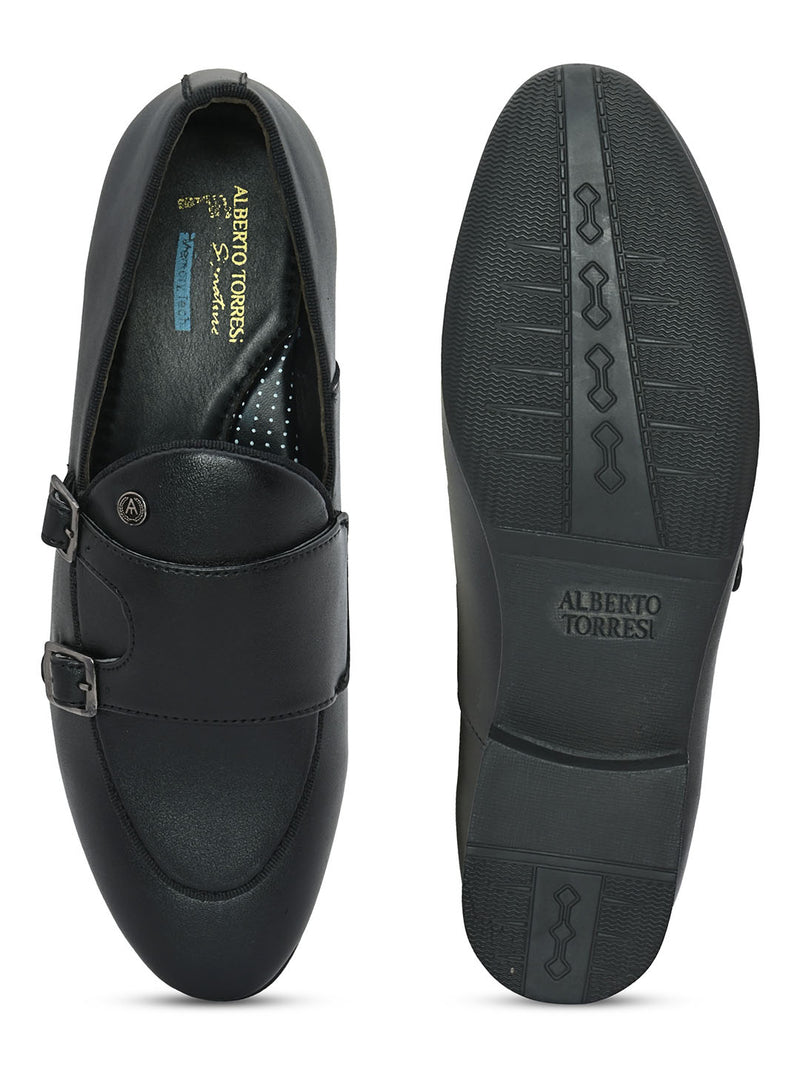 Alberto Torresi Men's Ferrara Black Formal Shoes