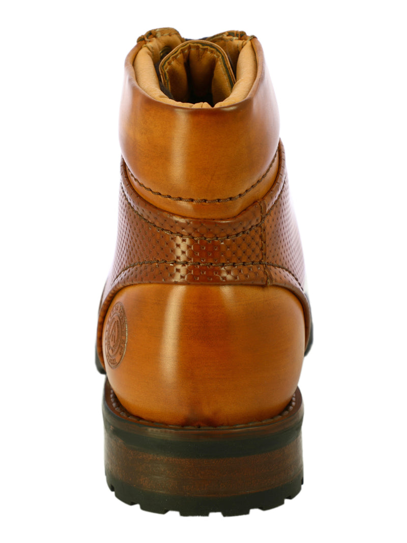 Alberto Torresi Men's Tybalt Textured Tan Boots