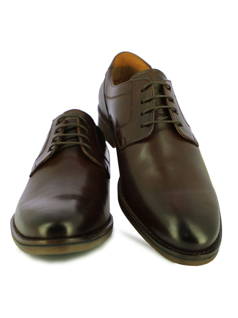 Berny Men's Dark Brown Wingtip Formal Shoes