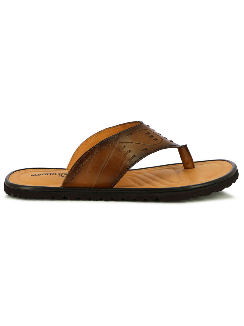 Monte Twister Tan Slippers