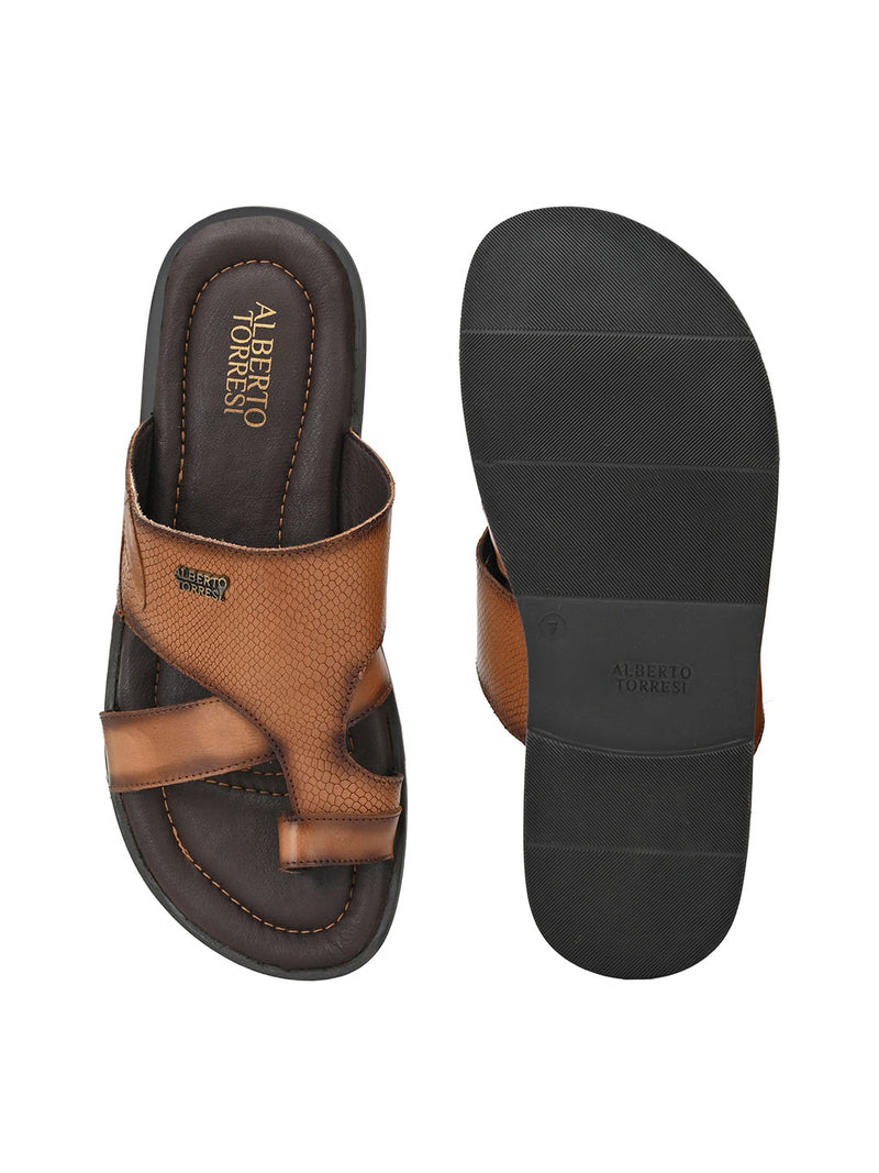 Jason Tan Criss-Cross Strap Slippers – Alberto Torresi