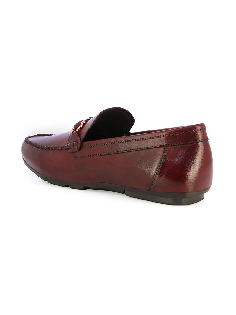 Men's Bordo Leather Loafers