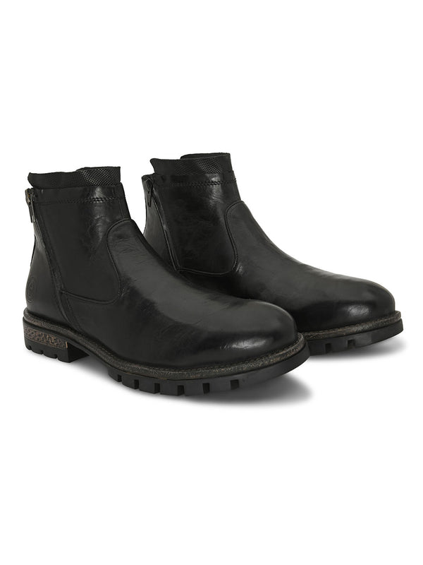 Black Ankle Length Boots