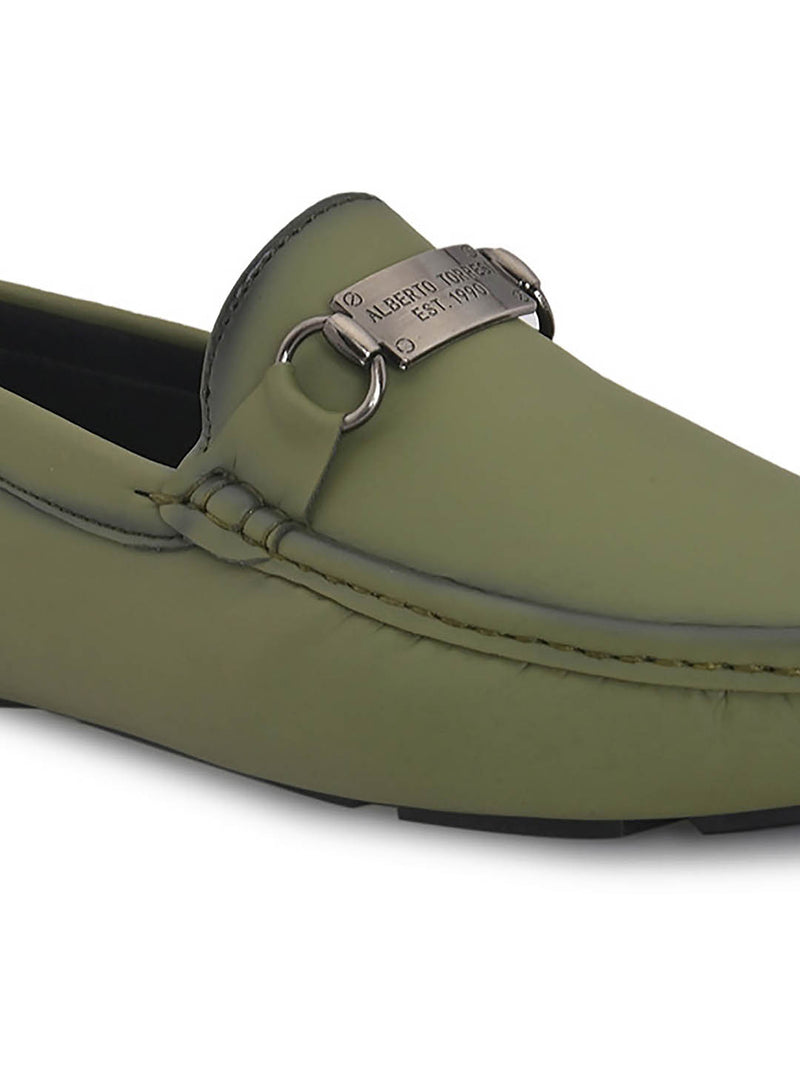 Alberto torresi Synthetic Green Casual Loafers