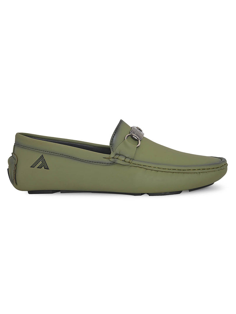 Alberto torresi Synthetic Green Casual Loafers