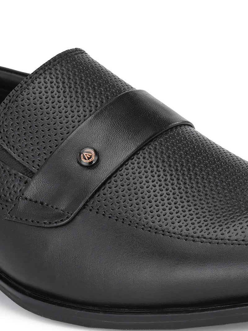 Alberto Torresi Black Formal Shoe For Men