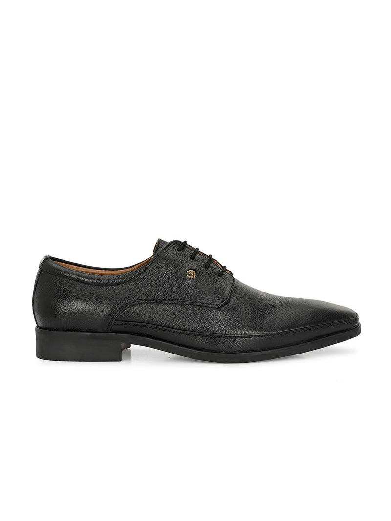 Buy Louis Philippe Derby Formal Shoes For Men ( BLACK ) Online at