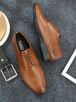 Trendy Design Patrick Black Leather Slip-On For Men