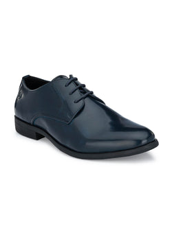 Navy Lace Up Formal Shoes