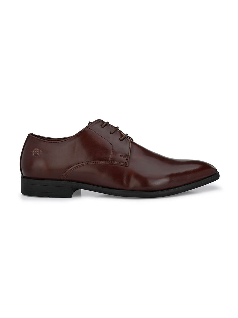 Brown Lace Up Formal Shoes