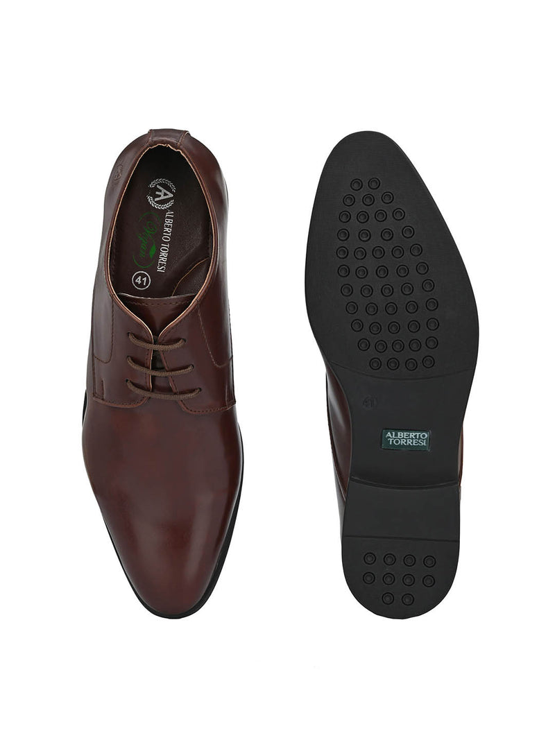 Brown Lace Up Formal Shoes