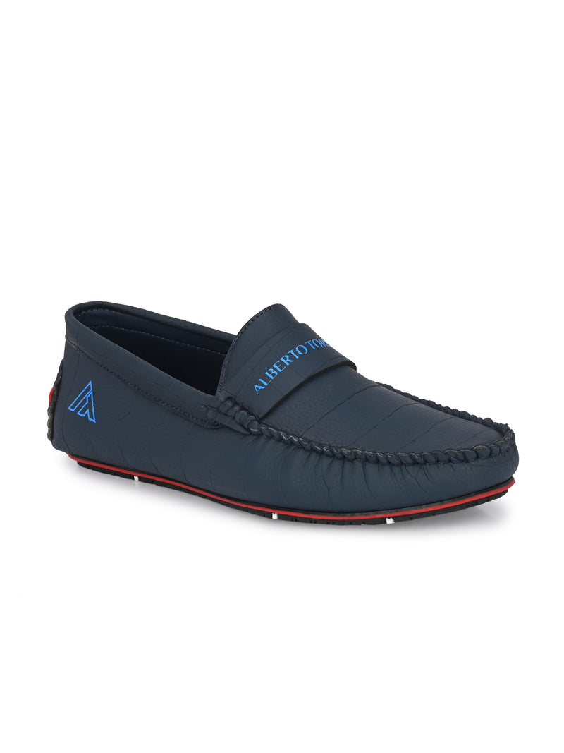 Alberto torresi Synthetic Navy Casual Loafers
